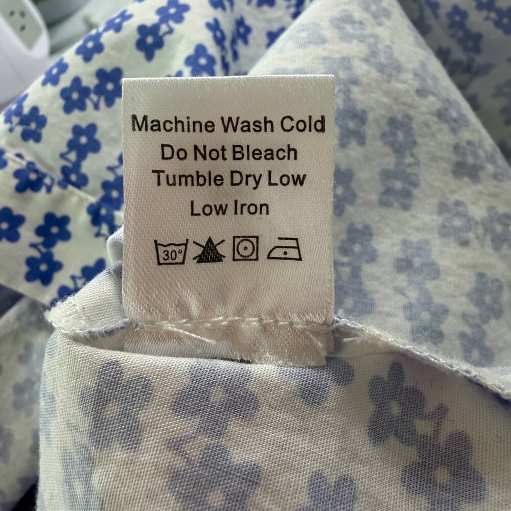Tuckernuck Blue and White Printed Shift Dress - Picture 7 of 8